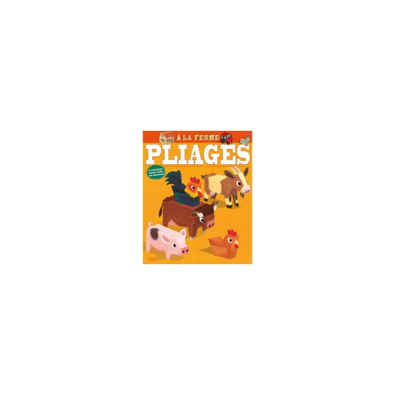 LIO LIVRE 8 PLIAGES ANIMAUX FERME 22056