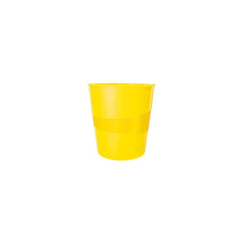 LEI CORBEILLE PAPIER WOW JAUNE 52781016 LEI CORBEILLE PAPIER WOW JAUNE 52781016