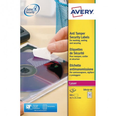AVE B/960ETIQ SECURITE 45.7X21.2 L6113
