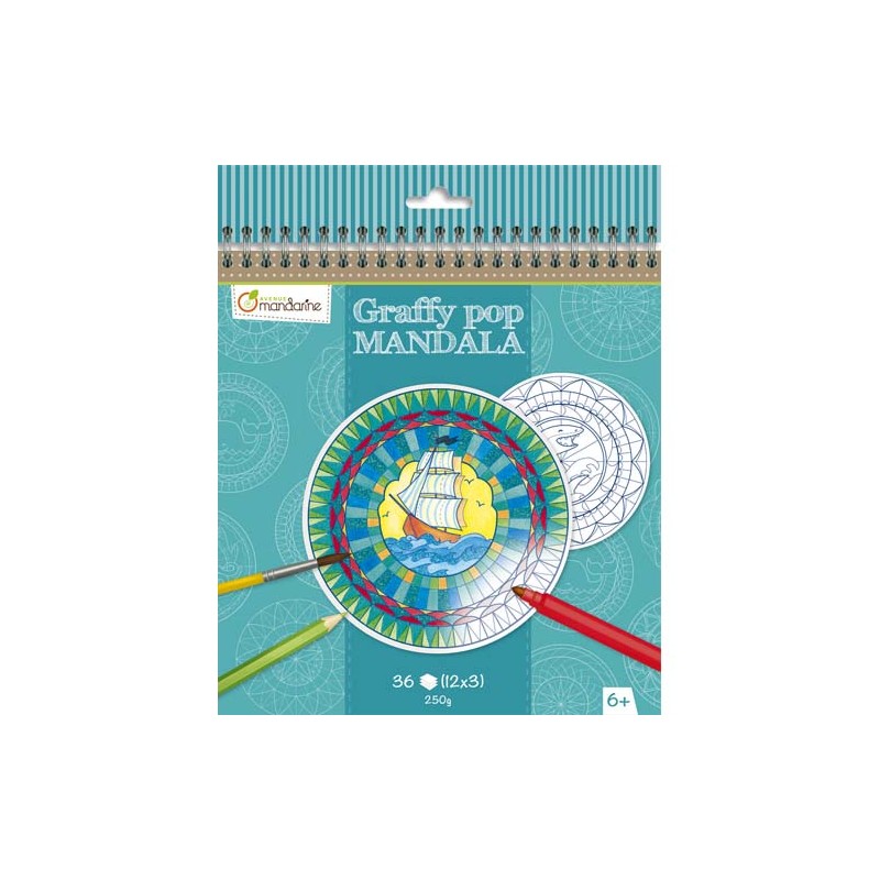 AVM BLOC 36F MANDALA GARS ASS GY028O