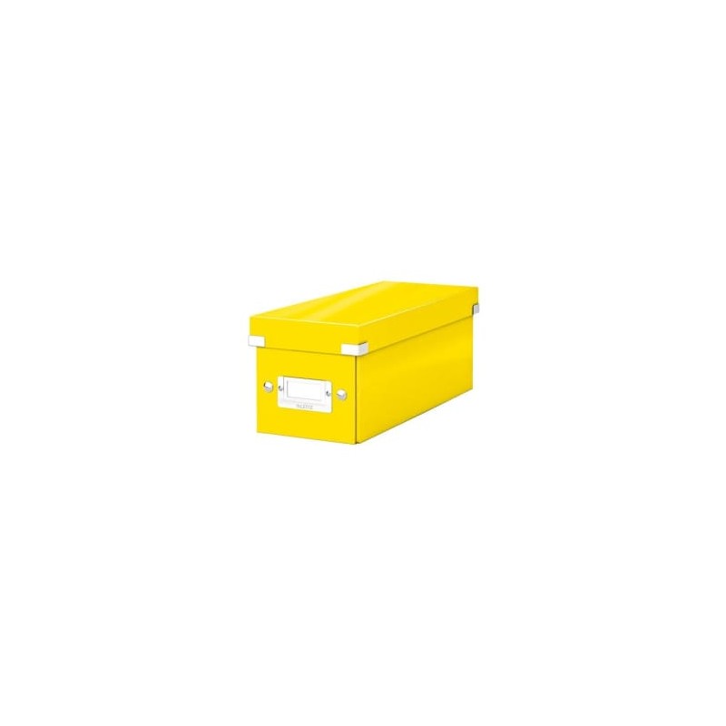 LEI BOITE CD CLICK&STORE JAUNE 60410016 LEI BOITE CD CLICK&STORE JAUNE 60410016