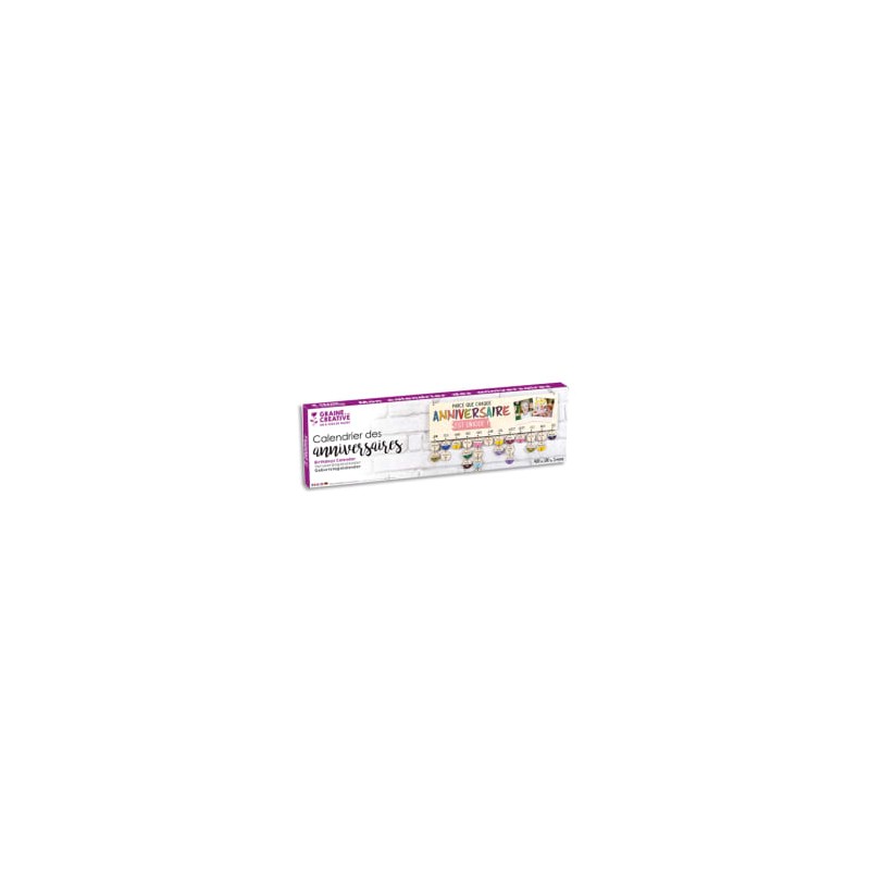 GCT SUSPEN CALENDRIER ANNIV BOIS 101371 GCT SUSPEN CALENDRIER ANNIV BOIS 101371