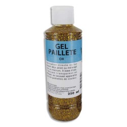 OCO GEL PAILLETE 250ML OR 0642