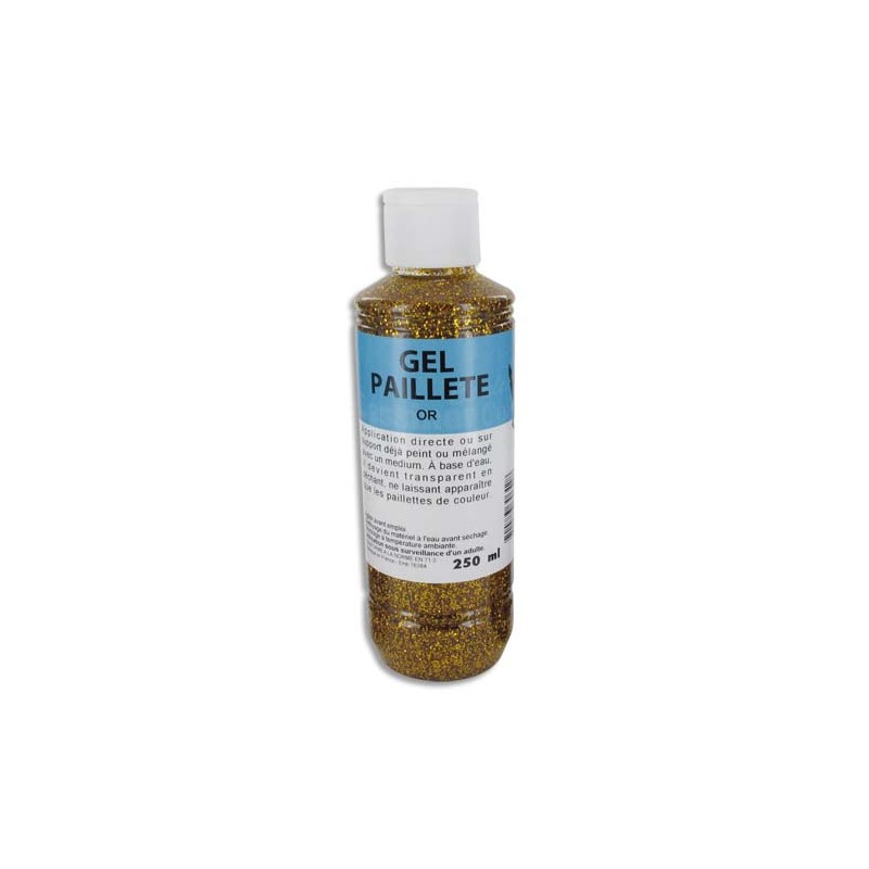 OCO GEL PAILLETE 250ML OR 0642