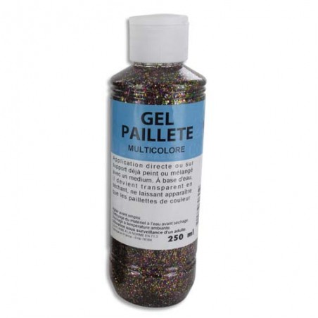 OCO GEL PAILLETE 250ML MLTCOLOR 0645