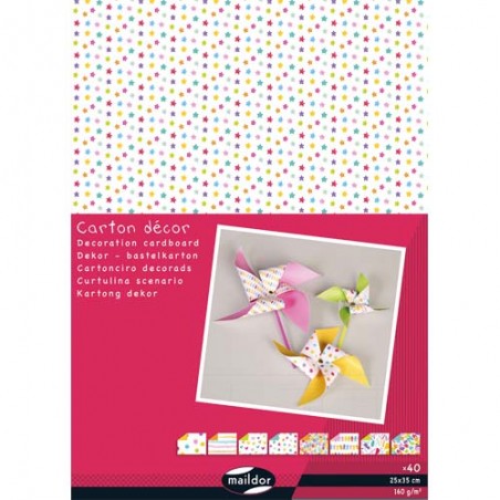 CLF P/40F CARTON DECOR 25X35CM 354597C