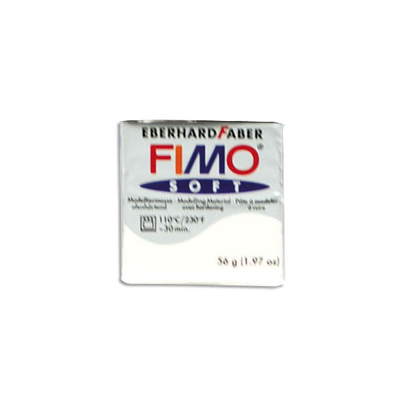 GCT PATE FIMO SOFT 57G BLANC 261402