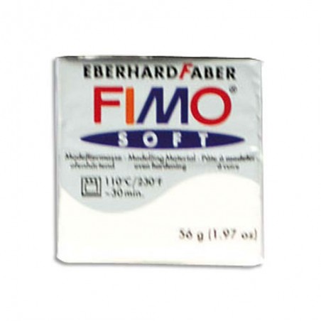 GCT PATE FIMO SOFT 57G BLANC 261402