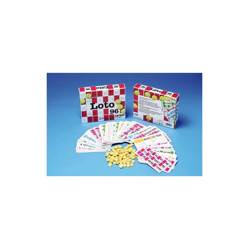 CCB LOTO 96 CARTES 90 PIONS 1070