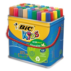 BIC POT 48 FEUT VISACOLOR 8922251