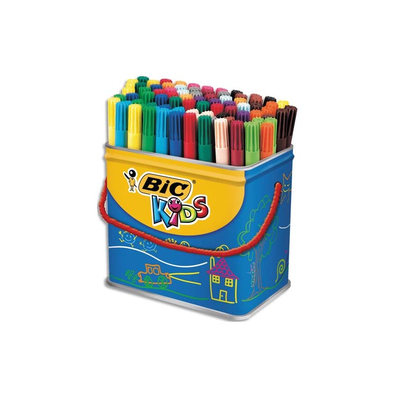 BIC POT 84 FEUTRES VISA 8290131