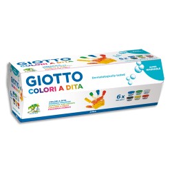 GTO L/6 POTS GOUACHE DOIGT 100ML F534100