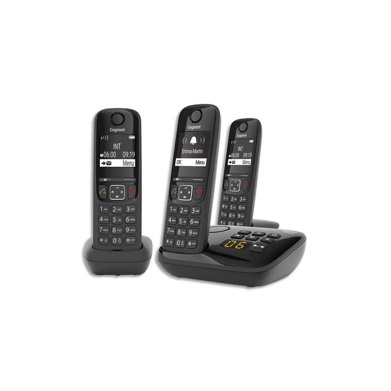GIG TEL AS690A REP TRIO AS690ATrioNoir GIG TEL AS690A REP TRIO AS690ATrioNoir