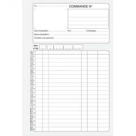 PRG CARNET FACTURE 148X210MM 50DUPLIATCP