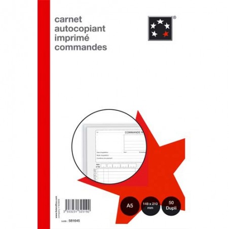 PRG CARNET COMMANDE 180X210 50DUPLI ATCP