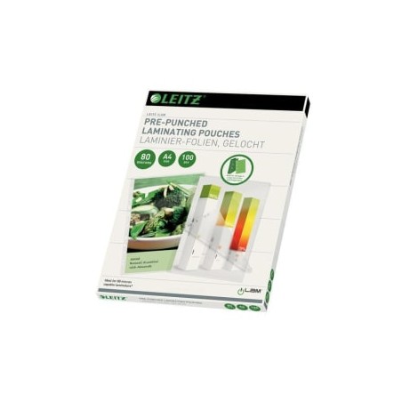 LEI P/100 POCH PLAST ILAM A4 80MIC 16918