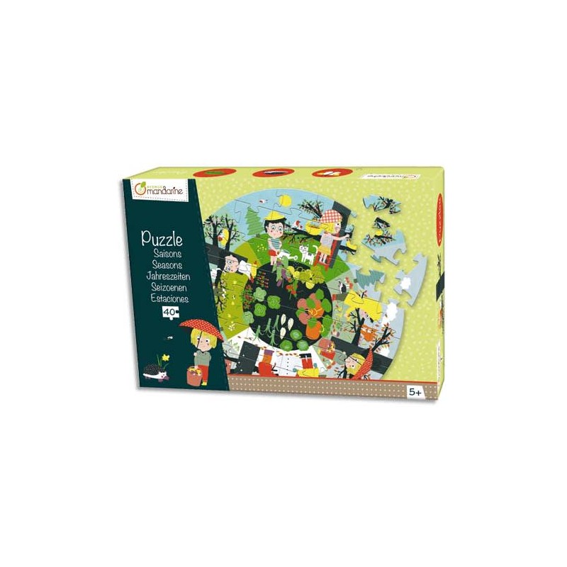 AVM PUZZLE 40 PIECES SAISONS PU007O