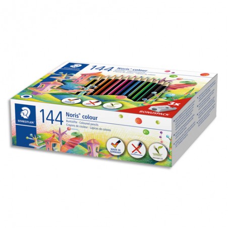 STD B/144 CRAYONS COUL NORIS 185 185C144