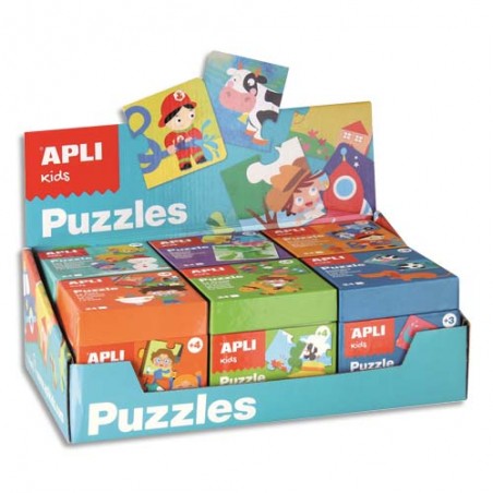 AGI PRES 6 PUZZLES 24PCS ASS 13856