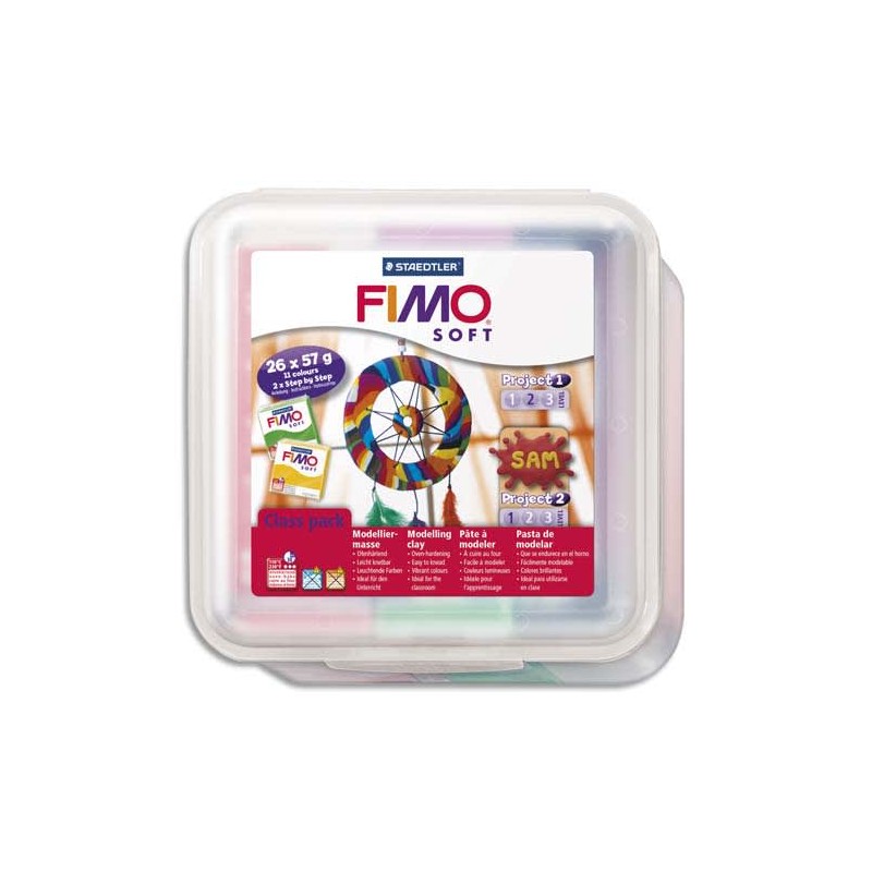 GCT B/26 PAINS FIMO 57G 10 OUTILS 261990