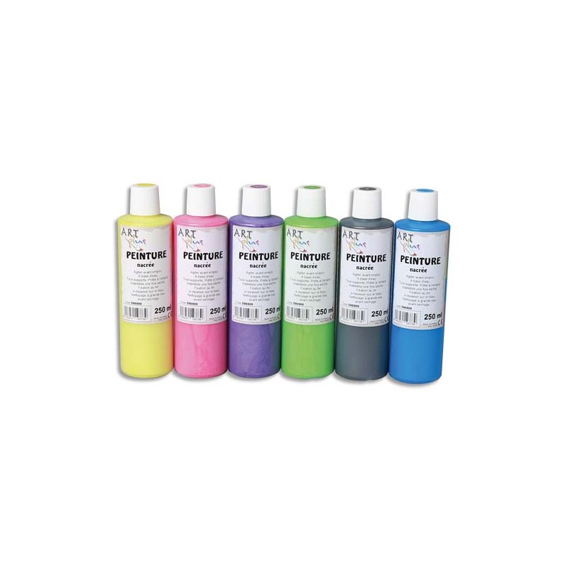 ARP LOT/6 FLAC 250ML GOUACHE NAC 596909 ARP LOT/6 FLAC 250ML GOUACHE NAC 596909