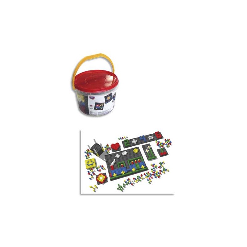 CCB JEU CONSTRUCTION PIXEL COLOR 84810