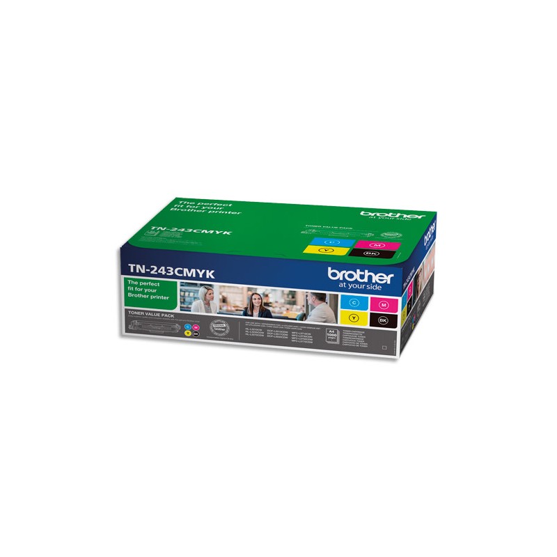 BRO PACK LASER 4COUL TN243CMYK BRO PACK LASER 4COUL TN243CMYK
