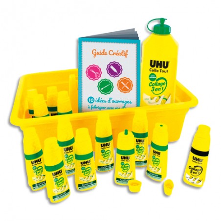 UHU SCHOOLPACK 12 TWIST GLUE 40402