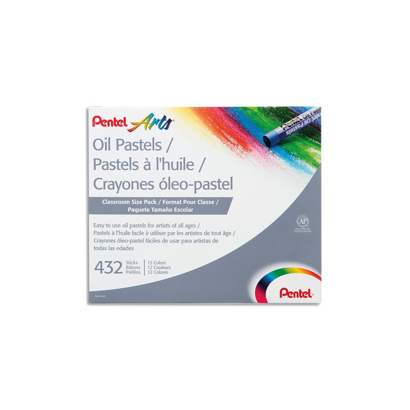 PEN B/432 PASTELS DIAM 8 PHN4-12CP PEN B/432 PASTELS DIAM 8 PHN4-12CP