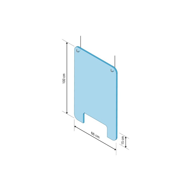 EPI VITRE PROTEC SUSP KIT 99X66CM 80158D