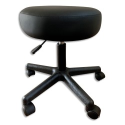 OFFP TABOURET GUALI PVC N GUA01NR
