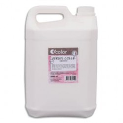OCO BIDON 5L VERNIS COLLE BLC 0319