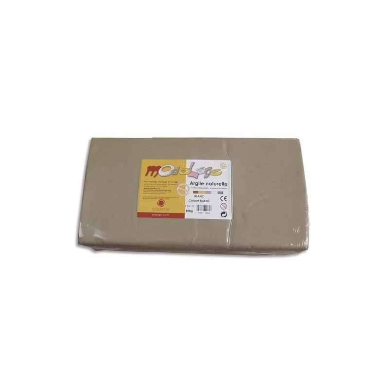 ARG ARGILE PAIN 10KG BLC MBLANC10 ARG ARGILE PAIN 10KG BLC MBLANC10