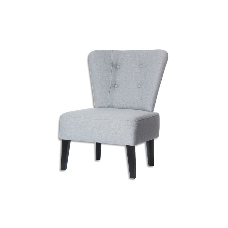 PPF FAUTEUIL BRIGHTON N/GCL FTBRI.01.02