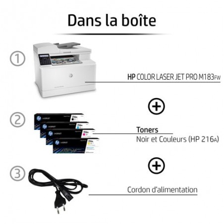 HP COLOR LASERJET PRO MFP M183FW 7KW56A