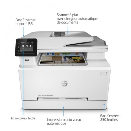 HP COLOR LASERJET PRO MFP M283FDN 7KW74A