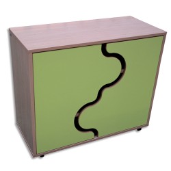 MOB MEUB BAS 76CM PORTE V ANIS 600220E13