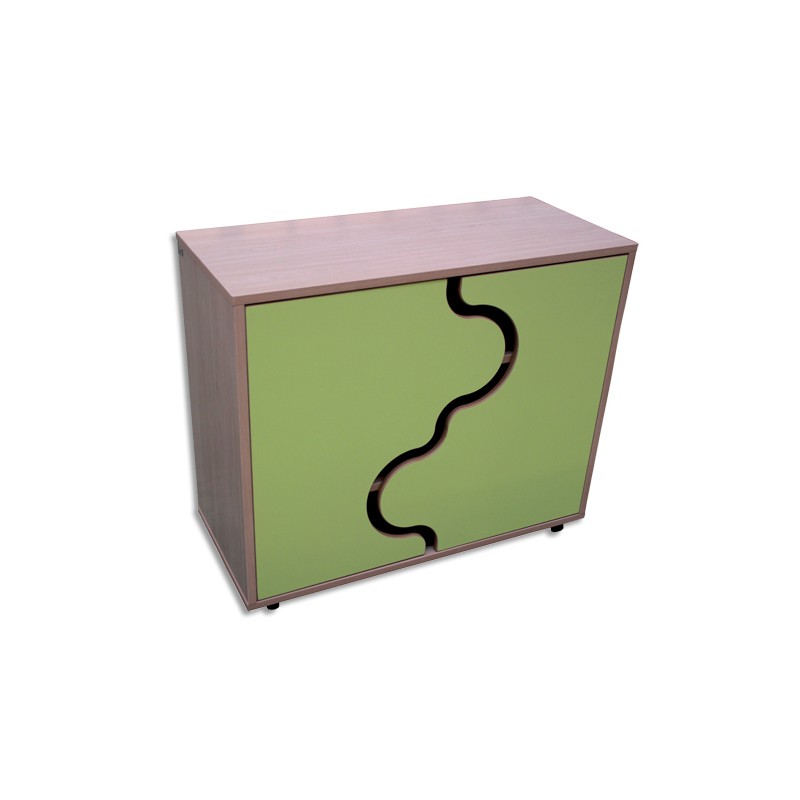 MOB MEUB BAS 76CM PORTE V ANIS 600220E13