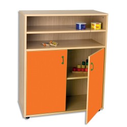 MOB MEUBL 112CM 2TABLT 2PRT OG 600803E19