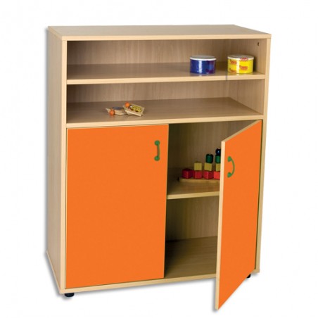 MOB MEUBL 112CM 2TABLT 2PRT OG 600803E19