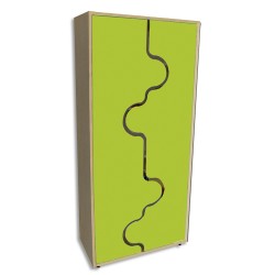 MOB MEUBL 180CM 4TAB 2 PRTV V 600410E13