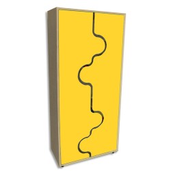 MOB MEUBL 180CM 4TAB 2 PRTV J 600410E17
