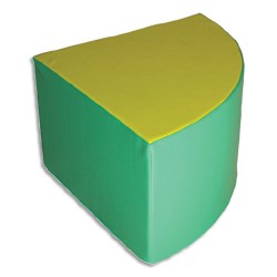 SMO POUF MOUSSE TRI 60X60X40CM V/J 360