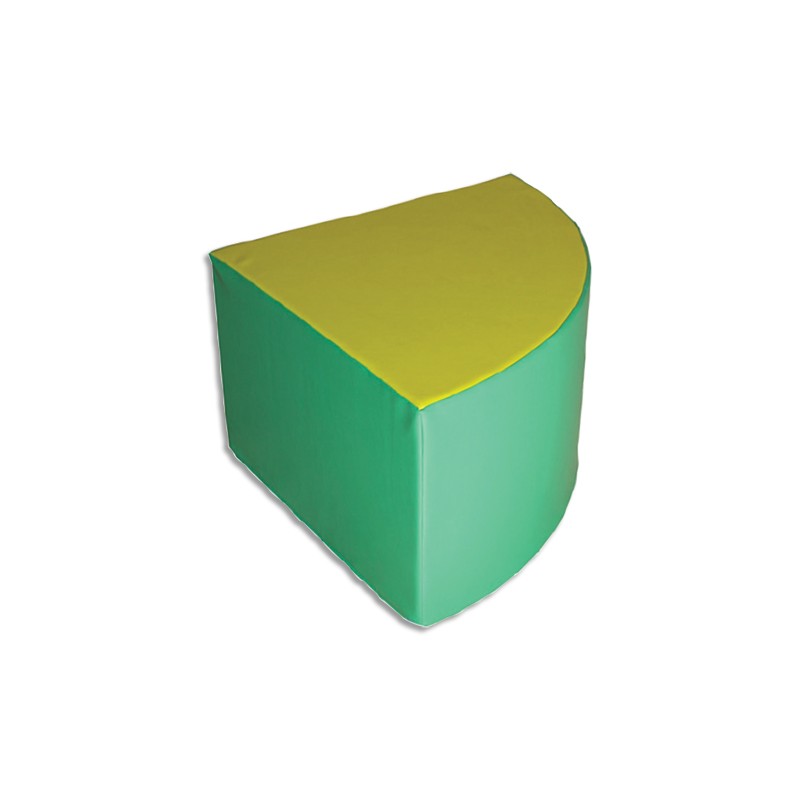 SMO POUF MOUSSE TRI 60X60X40CM V/J 360