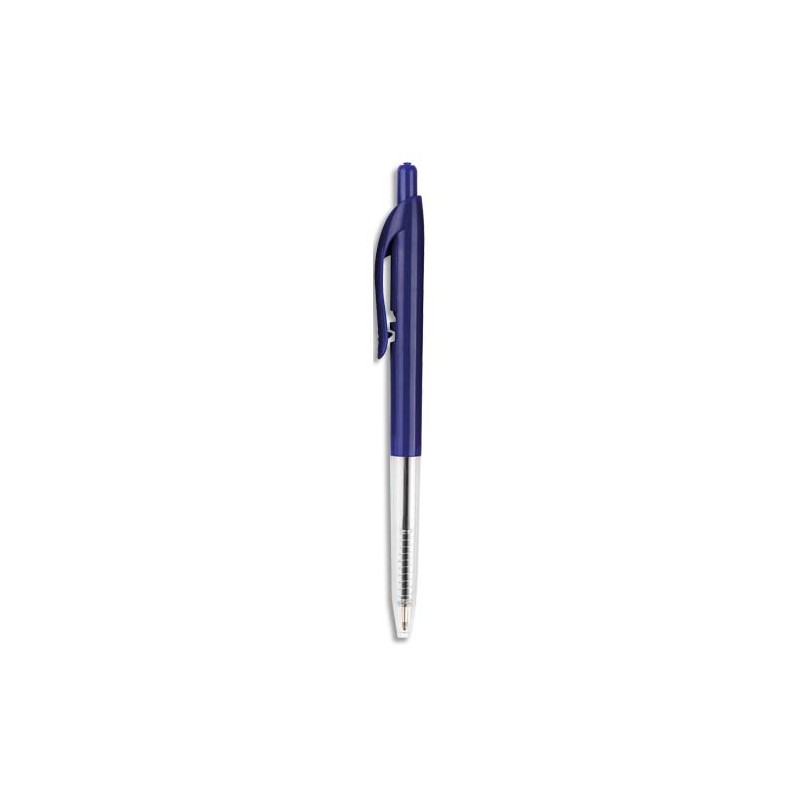 1ER STYLO BILLE RECT 07 BLEU KB160601B