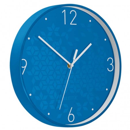 LEI HORLOGE MURALE WOW BLEU 90150036