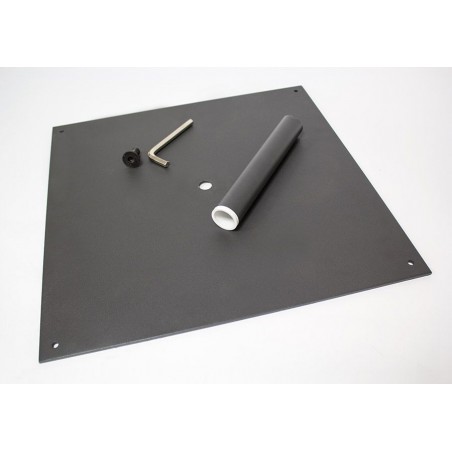 Pied platine acier 40x40cm 6kg