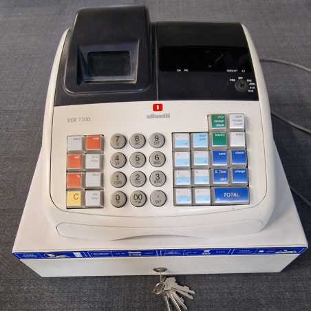 Caisse enregistreuse Olivetti ECR 7700- Occasion à saisir