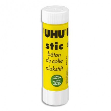 UHU STICK DE COLLE BLANCHE 40G 45621