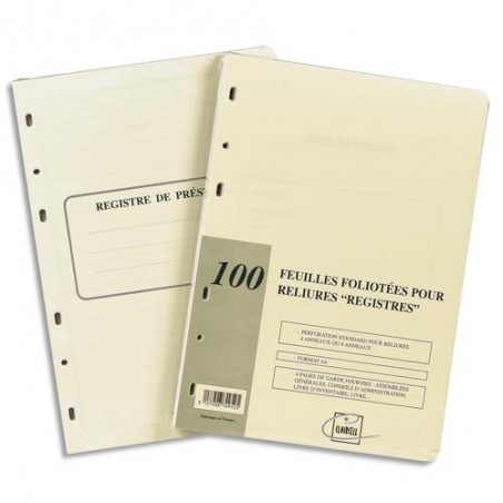 EXA RECH/100 FEUILLES FOLIO 46280E